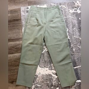 L - Zara Olive Green Trousers